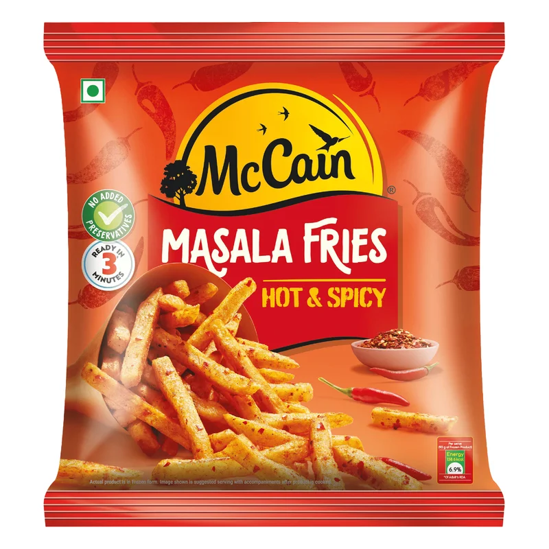 McCain Masala Fries - Hot & Spicy