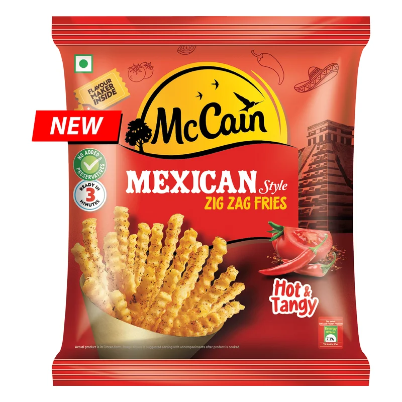 McCain Mexican Style Zig Zag Fries - Hot & Tangy