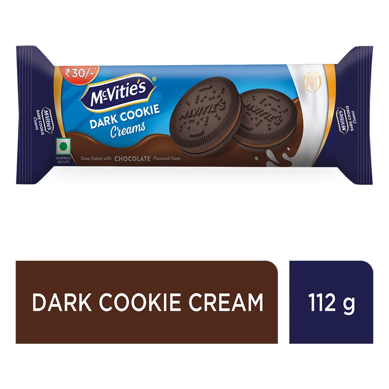 McVitie's Dark Cookie Cream Chocolate