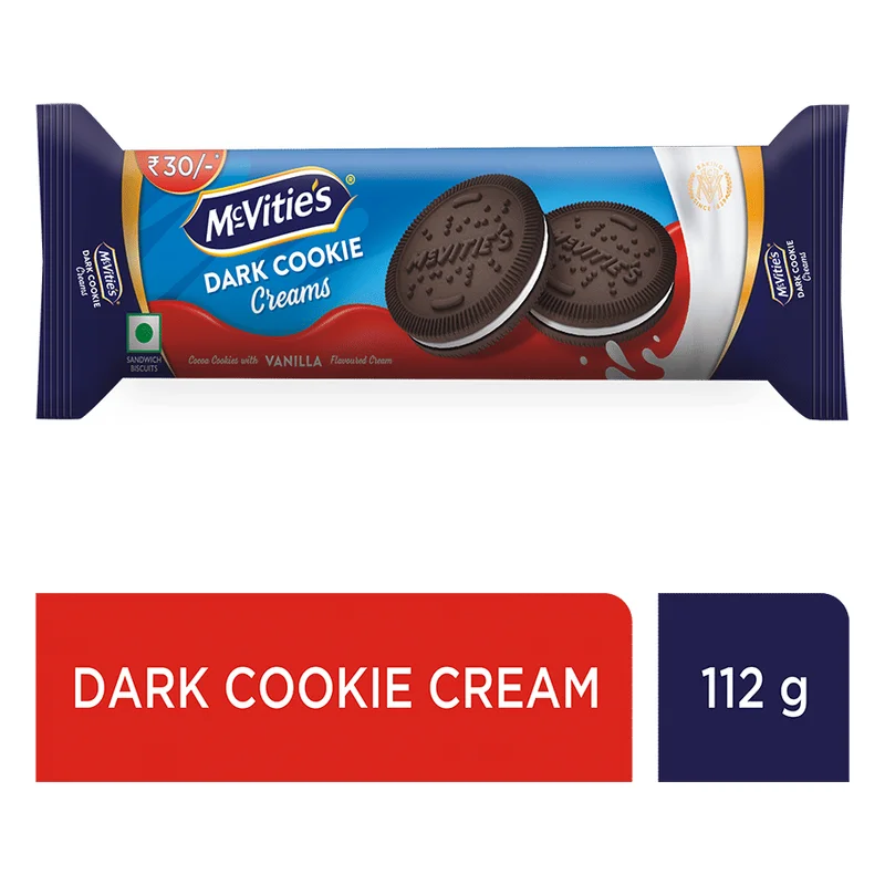 McVitie's Dark Cookie Cream Vanilla