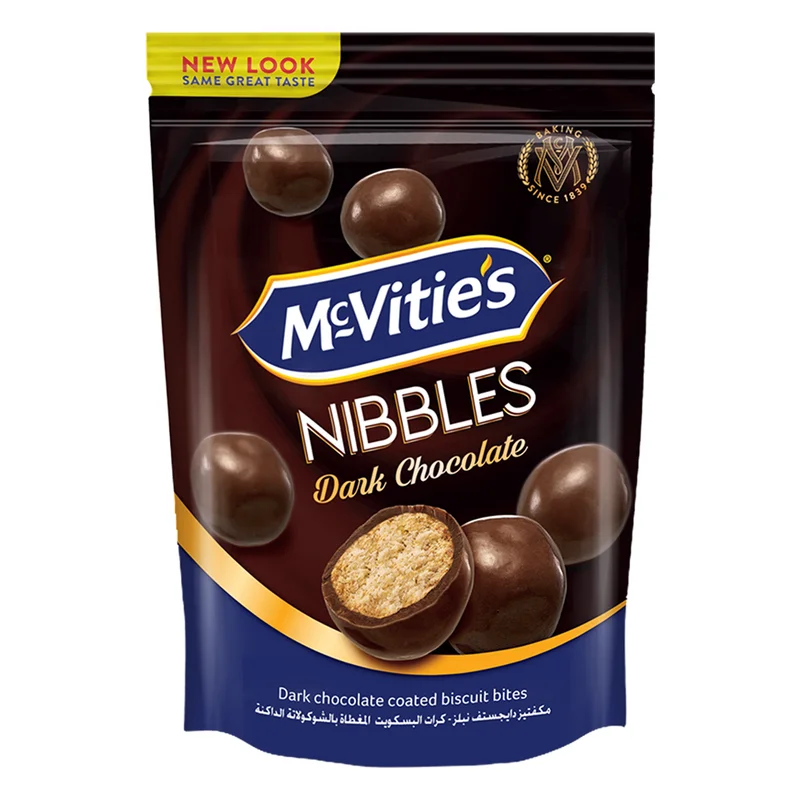 McVitie's Nibbles Dark Chocolate Biscuit Bites
