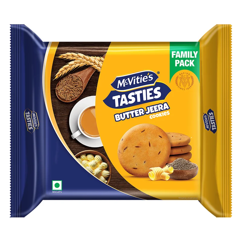 McVitie's Tasties Butter Jeera Cookies