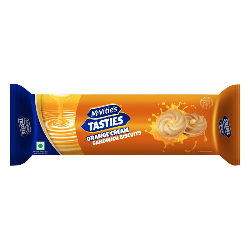 McVitie's Tasties Orange Cream Biscuits