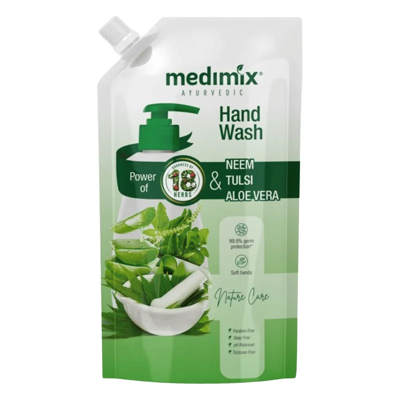 Medimix Nature Fresh Handwash With Lemon, Tulsi & Aloe Vera