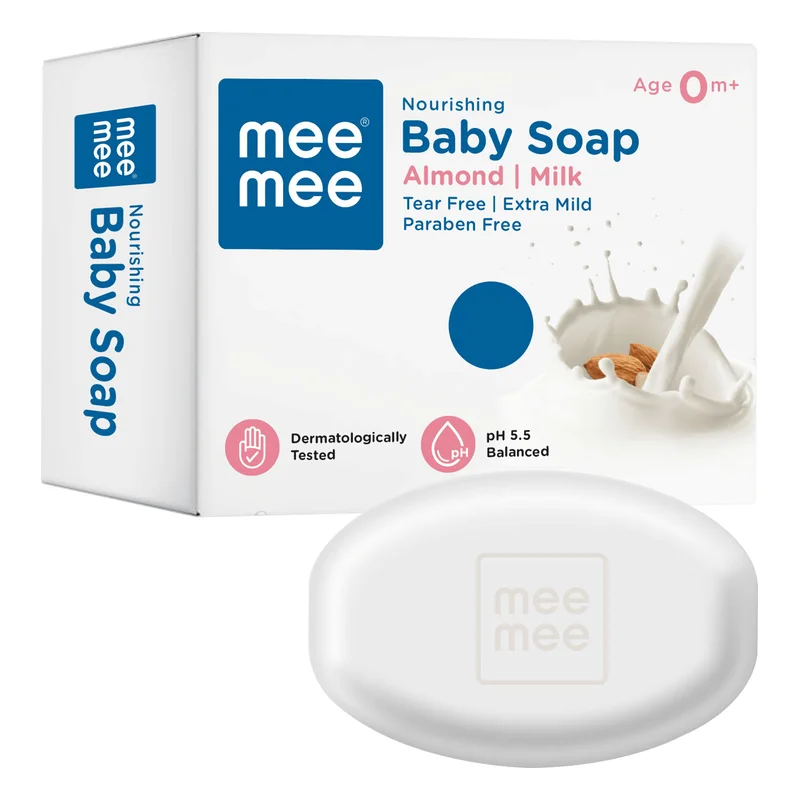 Mee Mee Nourishing Baby Soap - Almond & Milk