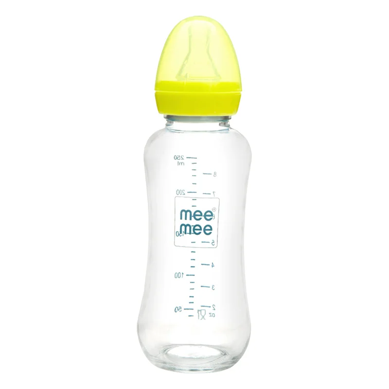 Mee Mee Premium Glass Feeding Bottle