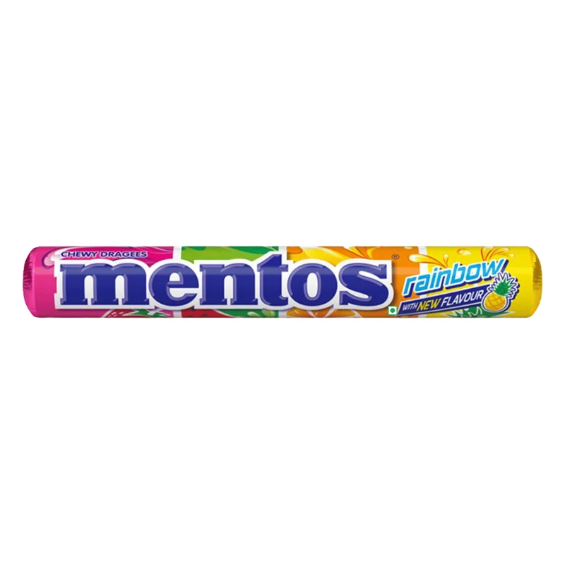 Mentos Rainbow Chewy Candy Stick