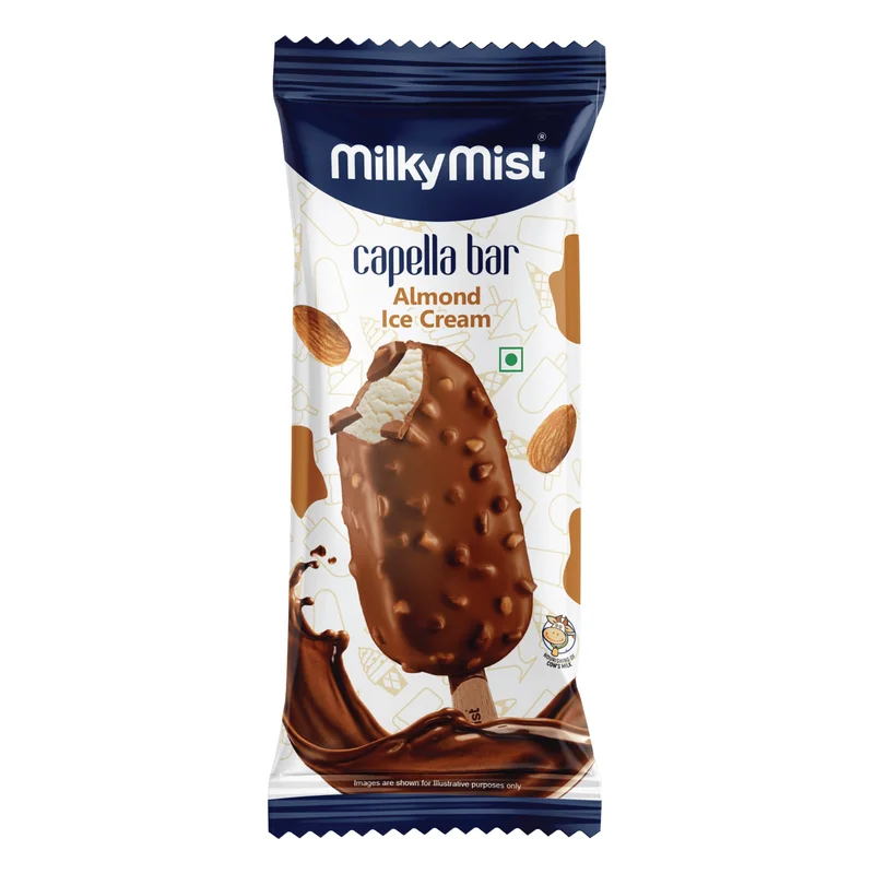 Milky Mist Almond Capella Ice Cream Bar