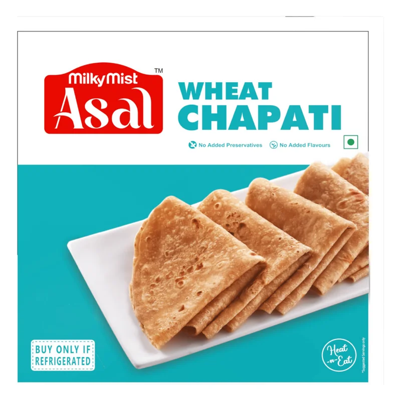 Milky Mist Asal Half Cooked Wheat Chapathi