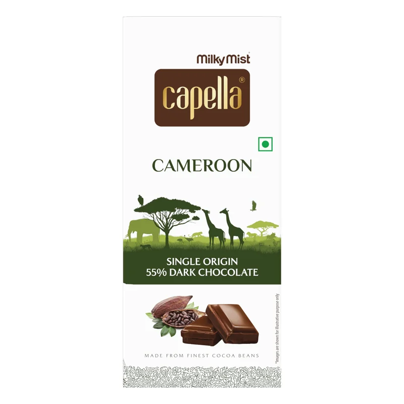 Milky Mist Capella Cameroon Single Origin 55% Dark Chocolate