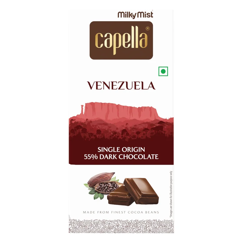 Milky Mist Capella Venezuela Single Origin 55% Dark Chocolate