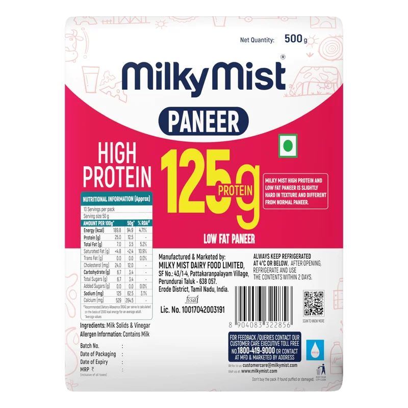 Milky Mist High Protein Paneer