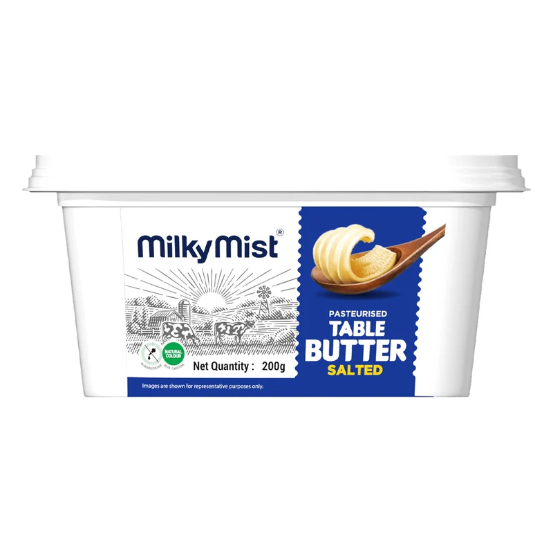 Milky Mist Salted Table Butter Tub