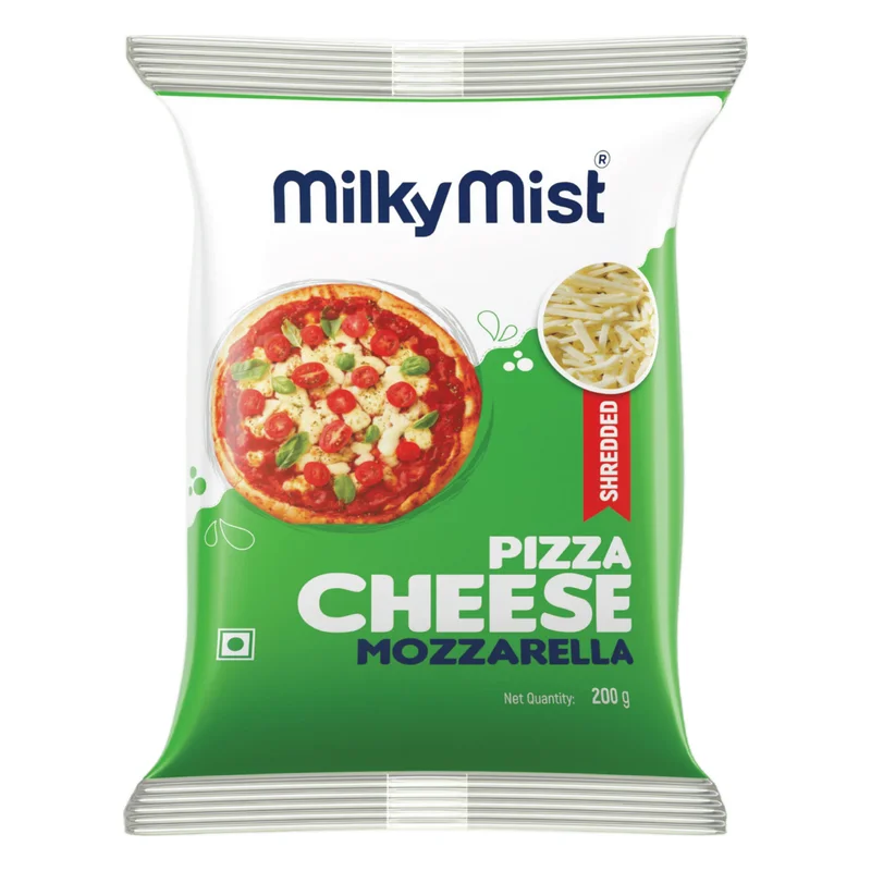 Milky Mist Shredded Mozzarella Pizza Cheese