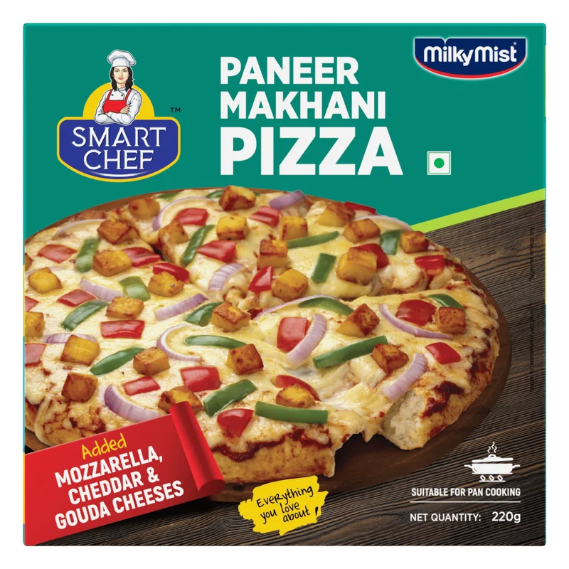 Milky Mist Smart Chef Paneer Makhani Pizza