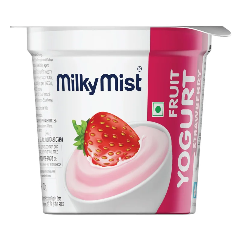Milky Mist Strawberry Fruit Yogurt