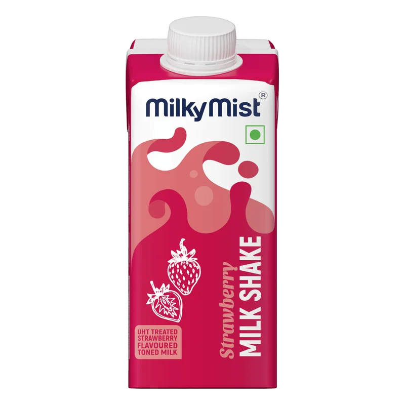 Milky Mist Strawberry Milkshake