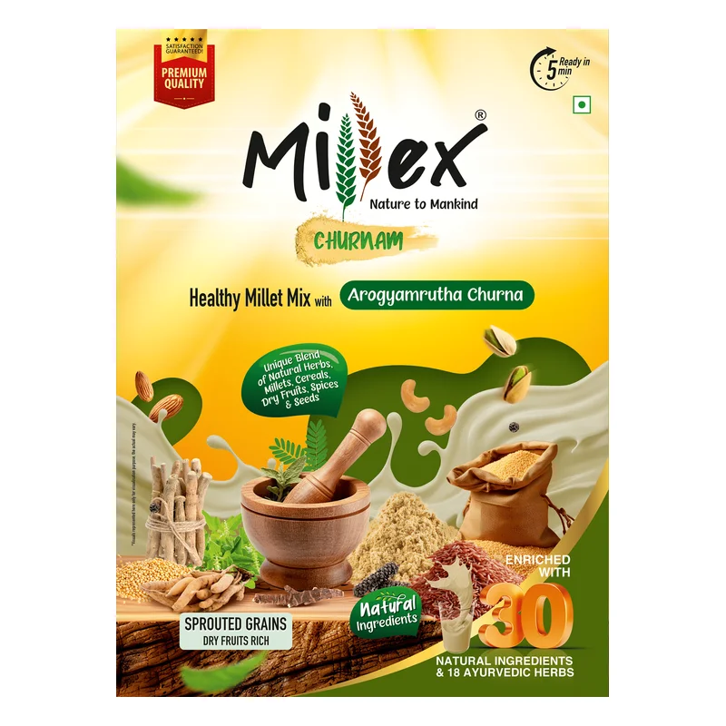 Millex Healthy Millet Mix Powder with Arogyamrutha Churna