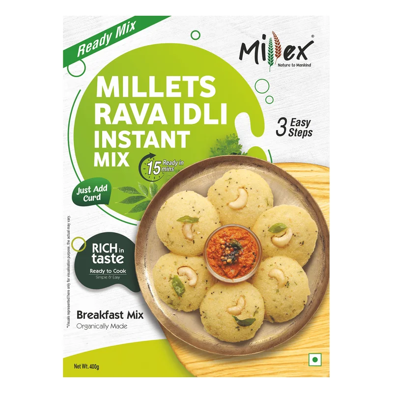 Millex Millets Rava Idli Instant Mix