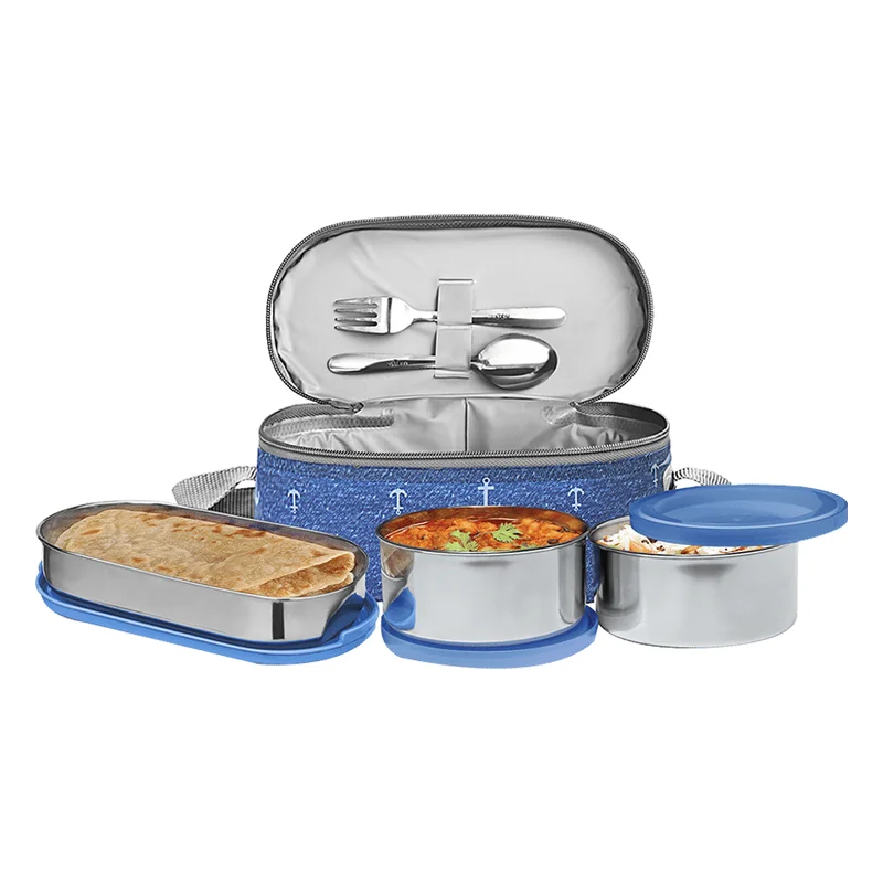 Milton Corporate Stainless Steel Lunch Box