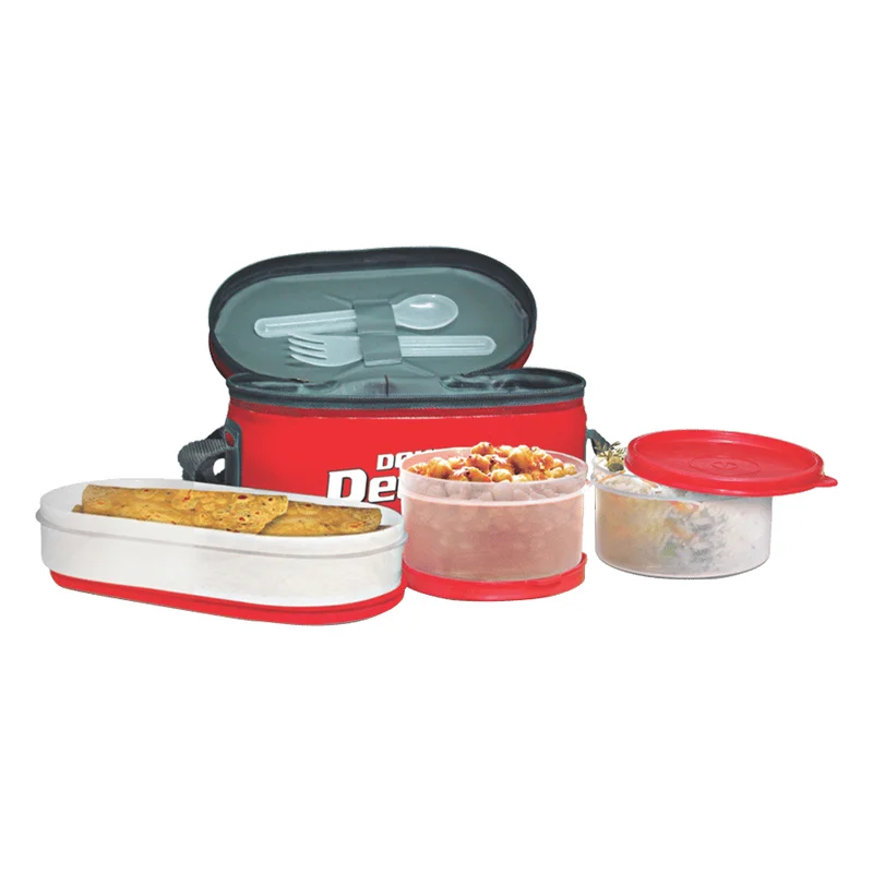 Milton Double Decker Plastic Lunch Box