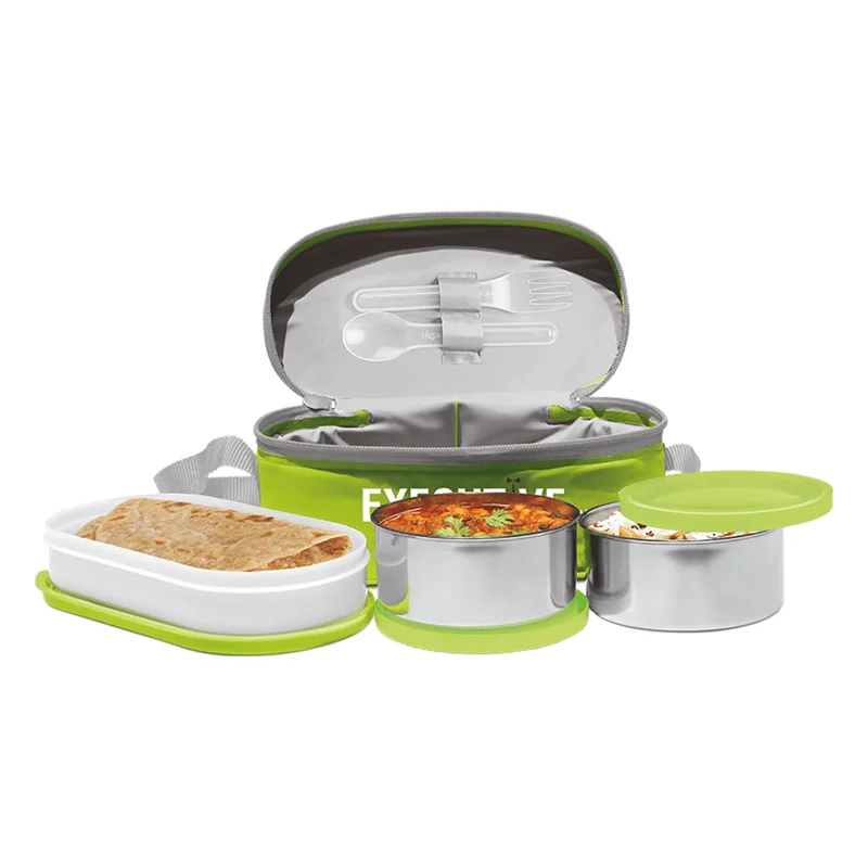 Milton Executive Stainless Steel Lunch Box