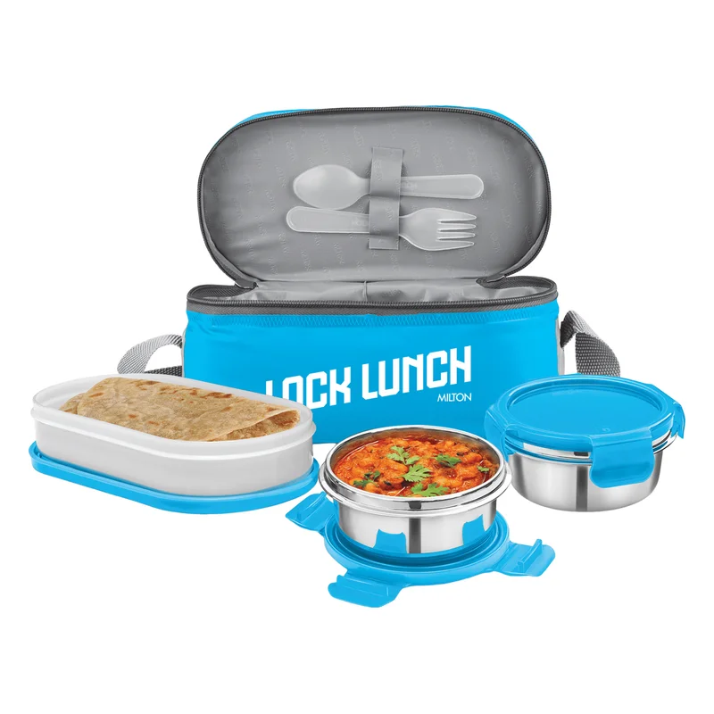 Milton Lock Lunch Insulated Tiffin Set