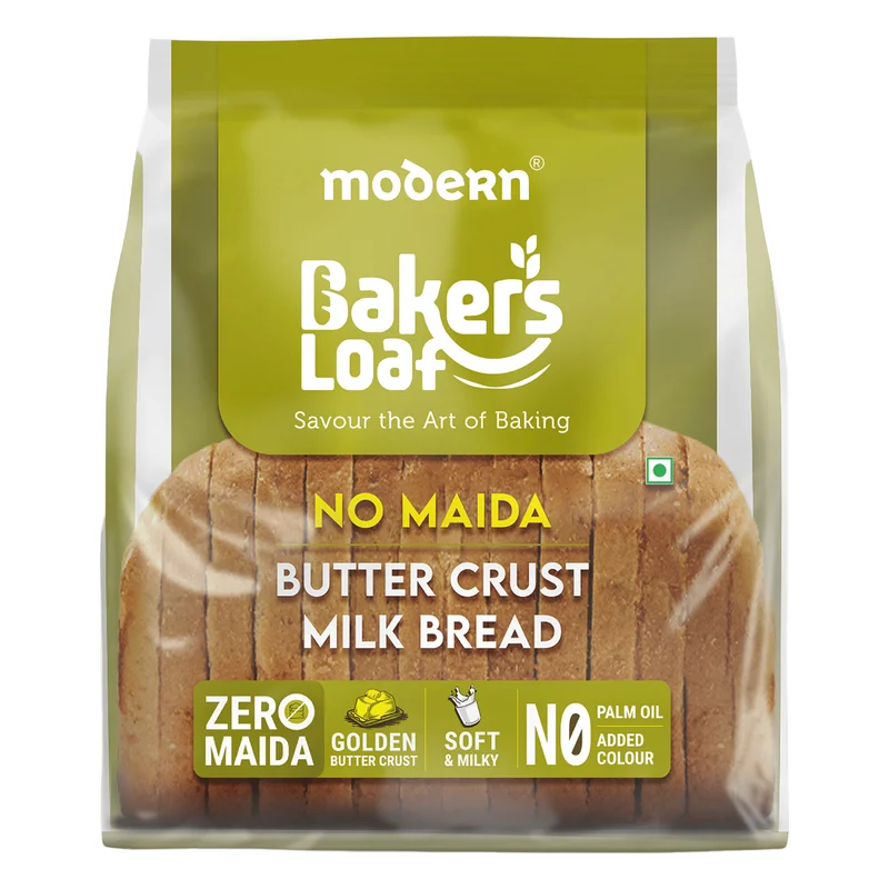 Modern Baker's Loaf Butter Crust Milk Bread