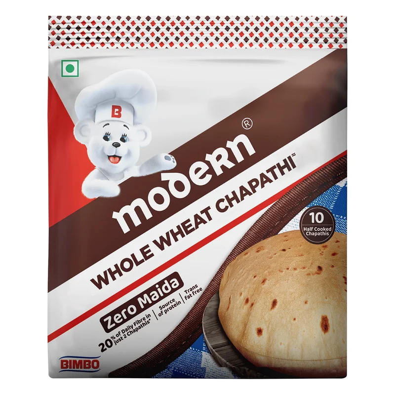 Modern Whole Wheat Chapati