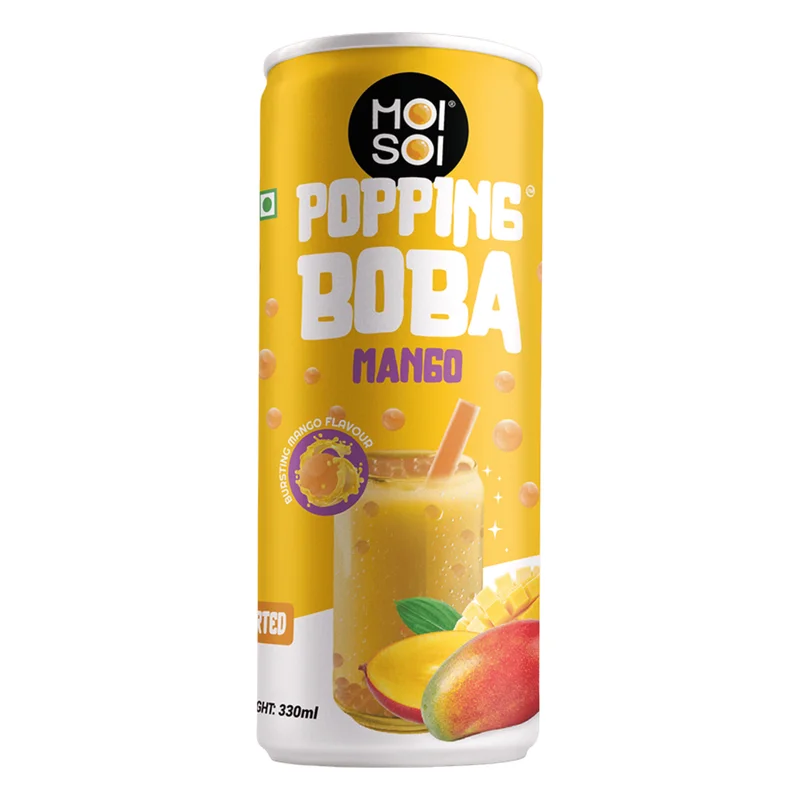 Moi Soi Mango Popping Boba Drink
