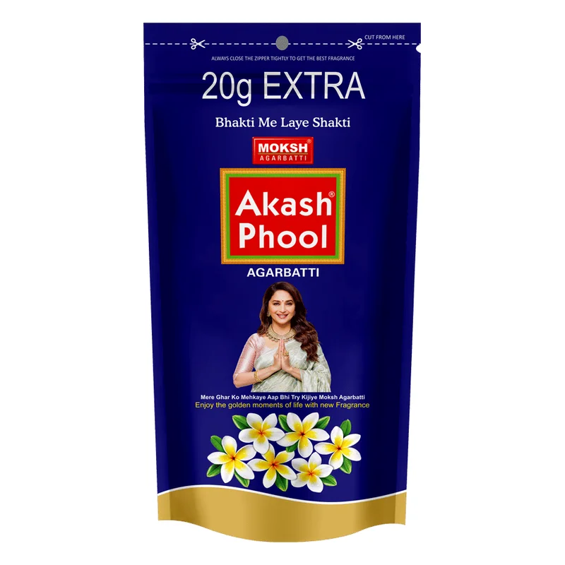 Moksh Akash Phool Agarbatti Pouch