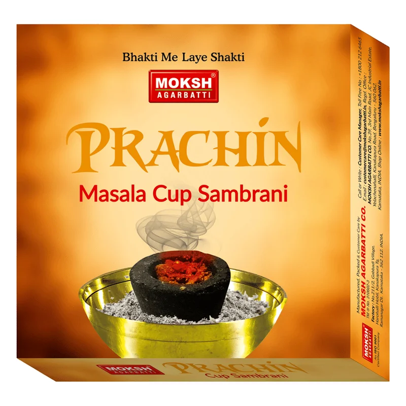 Moksh Prachin Masala Cup Sambrani