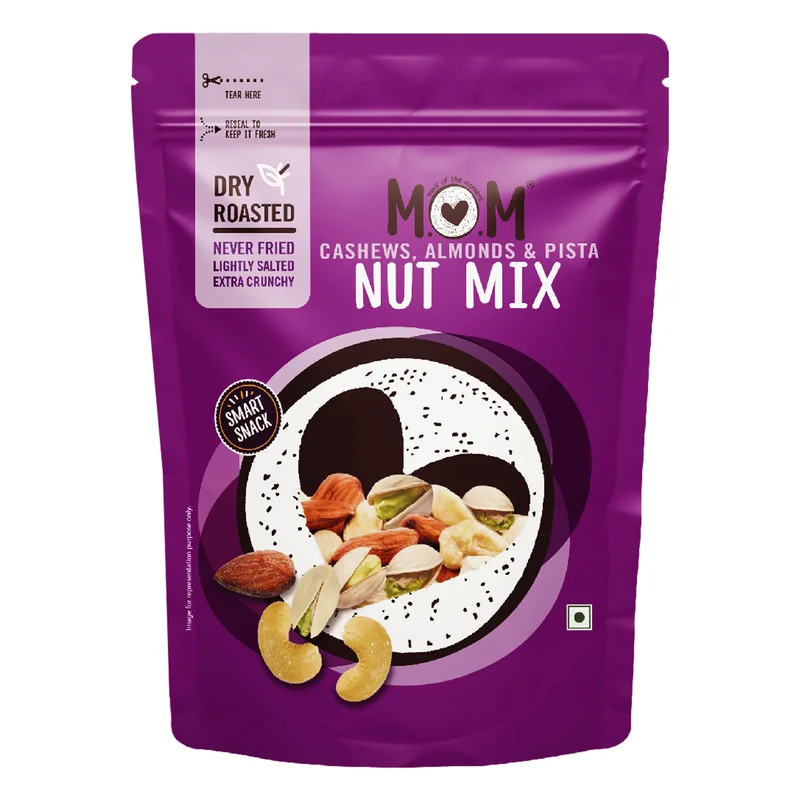 MOM Nut Mix - Cashews, Almonds, Pista