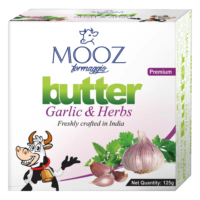 Mooz Garlic & Herbs Butter - Premium