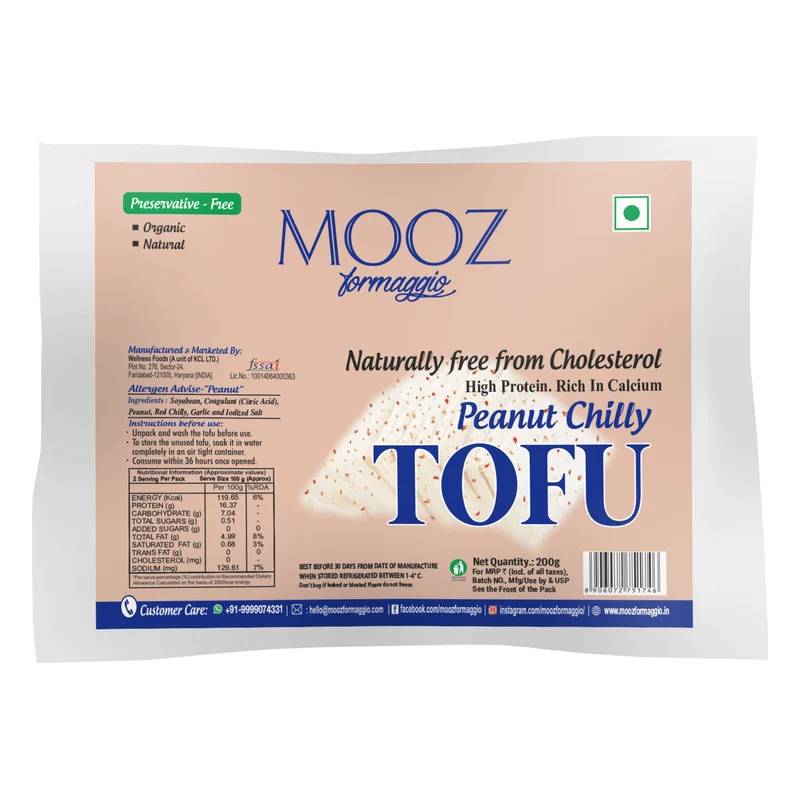 Mooz Organic Peanut Chilli Tofu