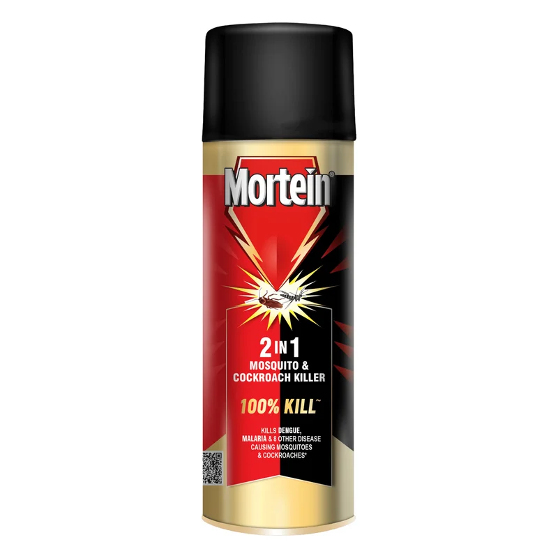 Mortein 2-in-1 Mosquito & Cockroach Killer Spray - Lemon