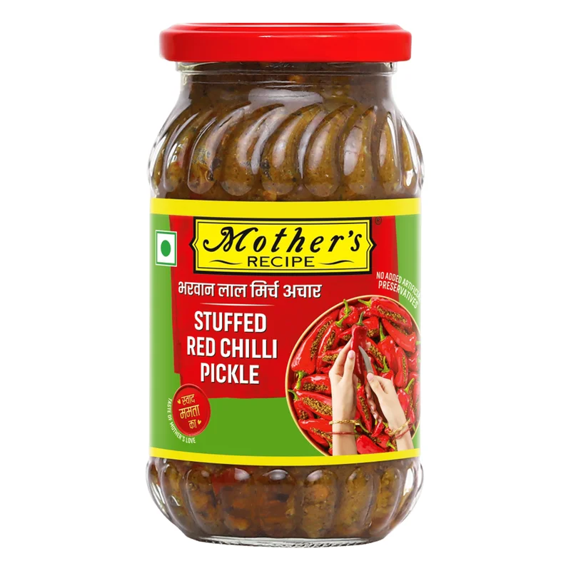Mother's Recipe Red Stuffed Chilli Pickle
