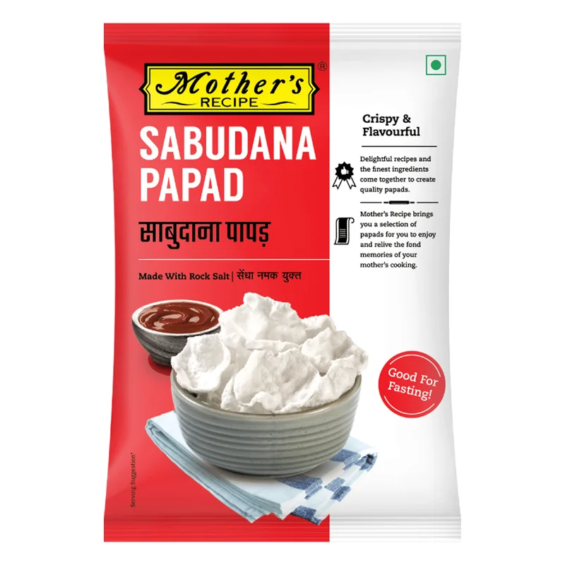 Mother's Recipe Sabudana Papad