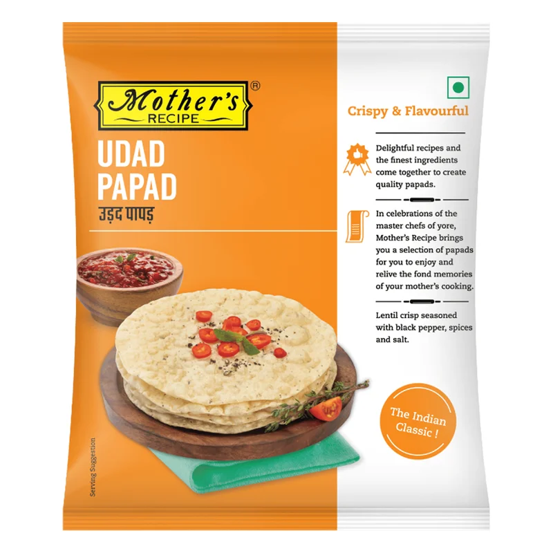 Mother's Recipe Udad Papad