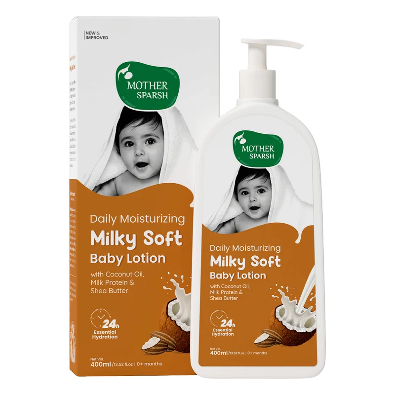Mother Sparsh Milky Soft Daily Moisturising Baby Lotion