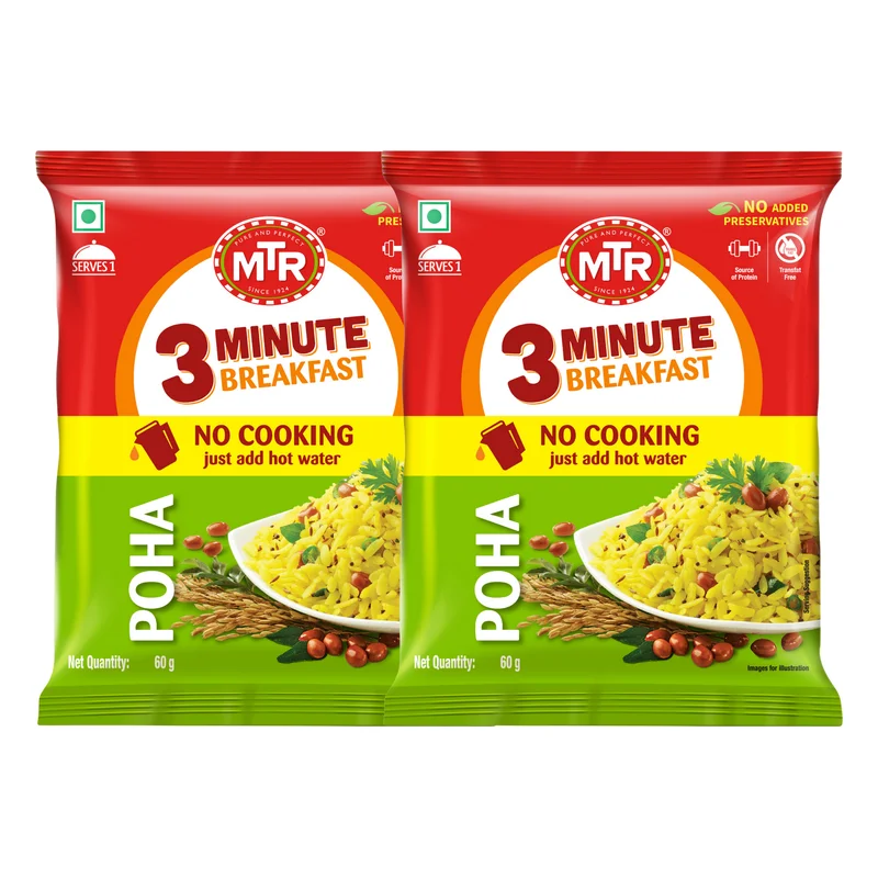 MTR 3 Minute Poha Pouch