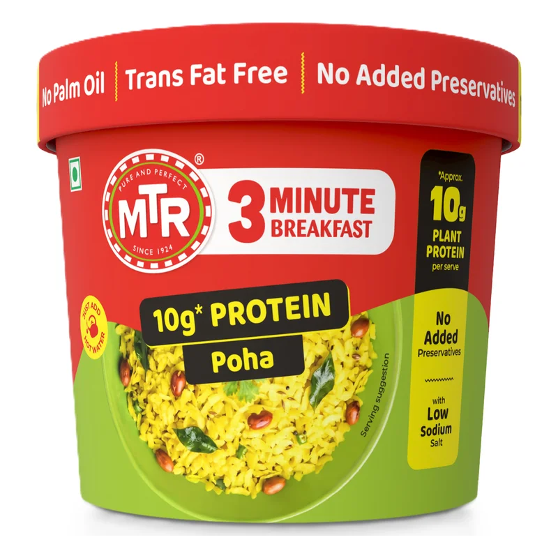 MTR 3 Minute Poha with 10g Protein