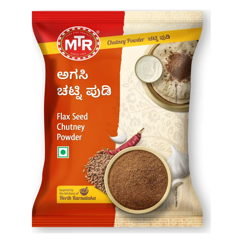 MTR Flaxseeds Chutney Powder (Agasi Chutney Powder)