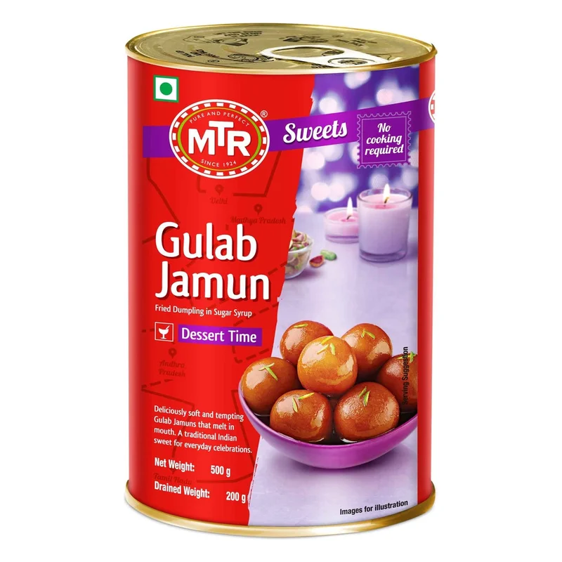 MTR Gulab Jamun Tin Can