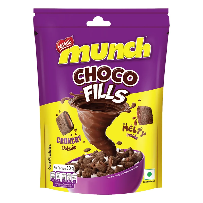 Munch Choco Fills Breakfast Cereal