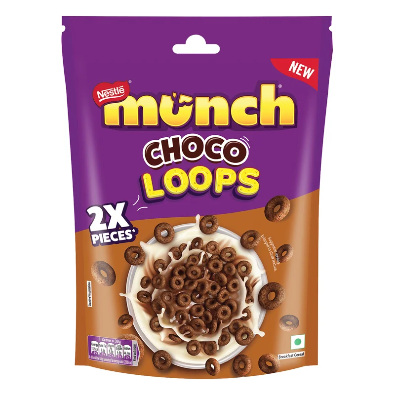 Munch Choco Loops Breakfast Cereal
