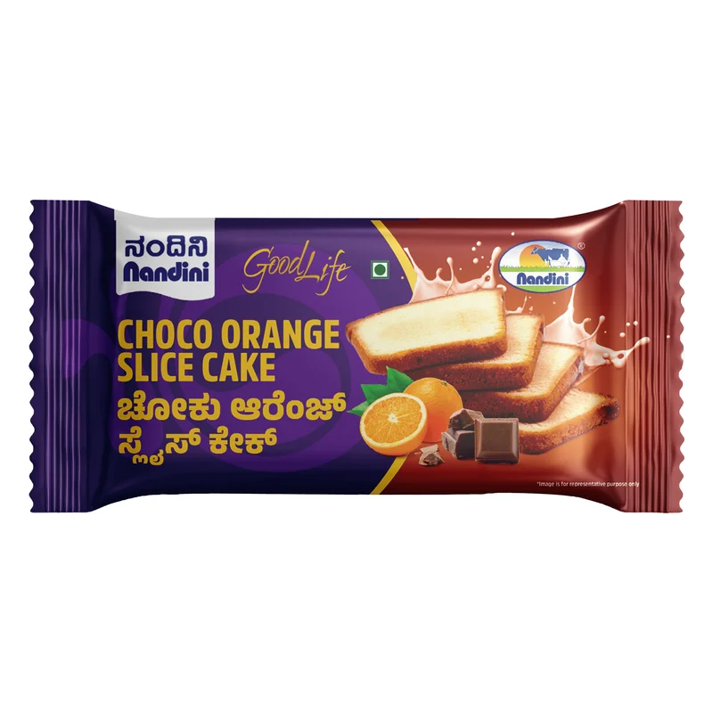 Nandini GoodLife Choco Orange Slice Cake