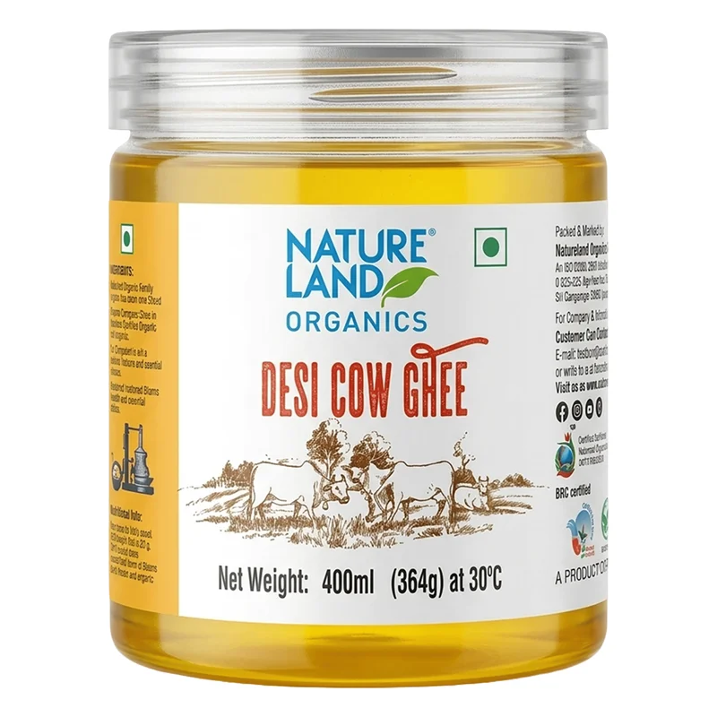 Natureland Organics Premium Cow Ghee