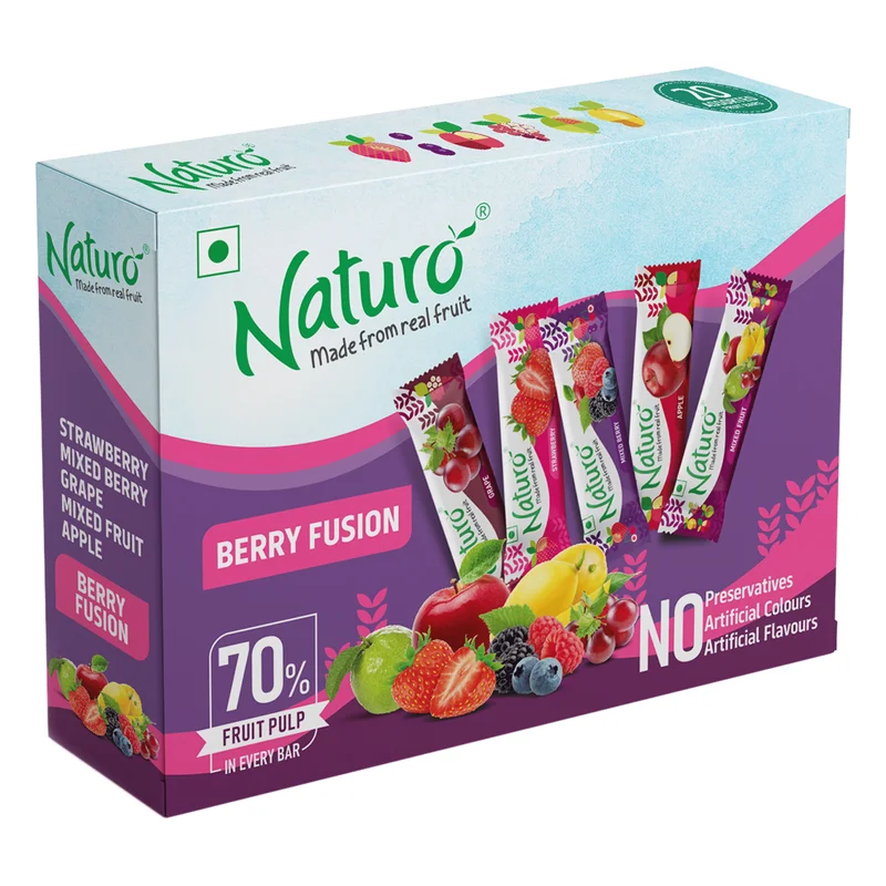 Naturo Berry Fusion Fruit Bars