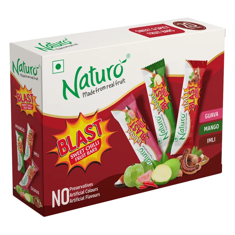 Naturo Blast Sweet Chilli Fruit Bars